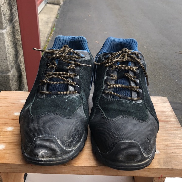 Puma ASTM F2413-11 Rio Low Mens Black/Blue Steel Toe Safety Work Shoes Size 13M - Picture 3 of 13